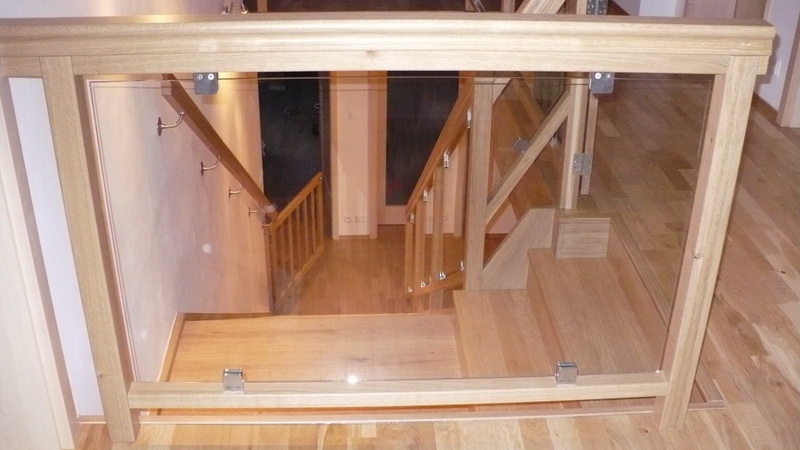 Dřevěné schodiště na míru - realizace 9