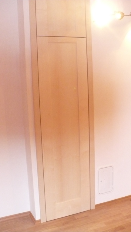 Vestavěná skříň na míru - realizace 2